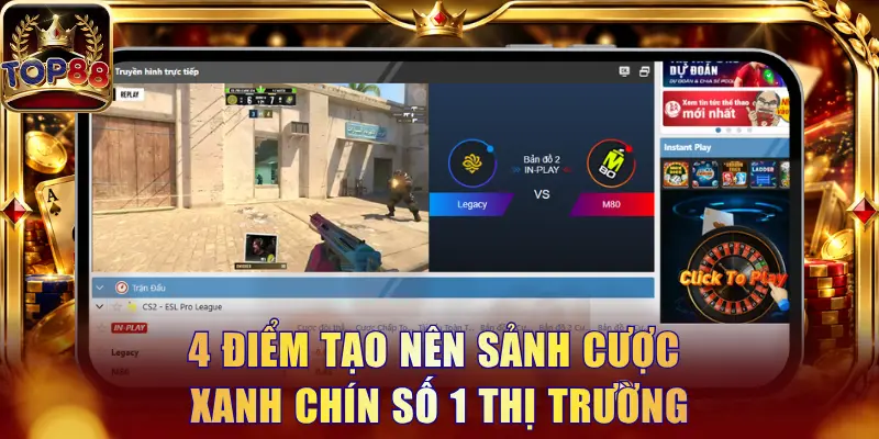 Sảnh E Sports Top88 | Cá Cược Thể Thao Điện Tử Uy Tín #1