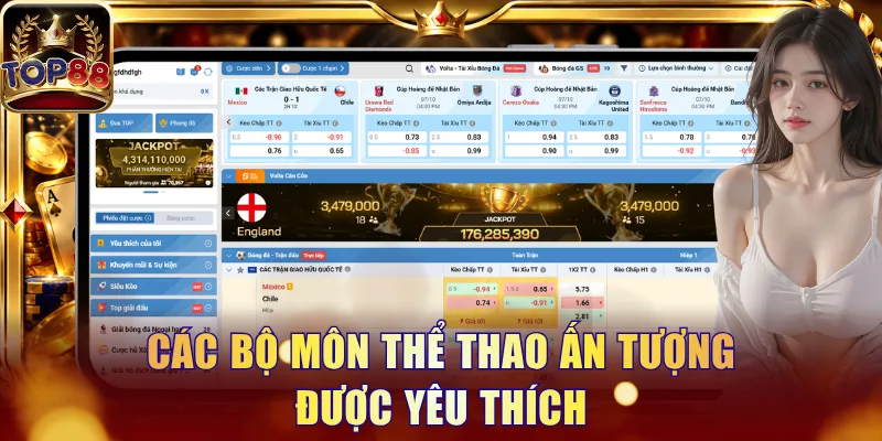 Thể Thao Top88 - Hòa Mình Vào Không Khí Cuồng Nhiệt