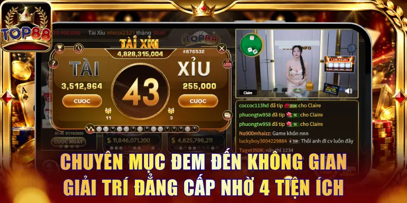 Live Casino Top88 - Sảnh Cược Trực Tuyến Uy Tín, Đẳng Cấp