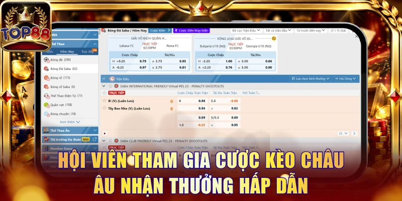Saba Sport Top88 - Sảnh Cược Thể Thao Đẳng Cấp Quốc Tế