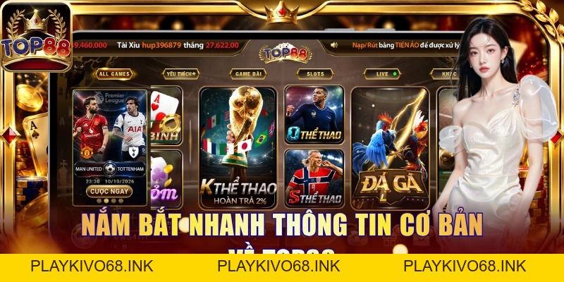 TOP88 - Nhà Cái Uy Tín Về Bóng Đá, Live Casino, Đá Gà