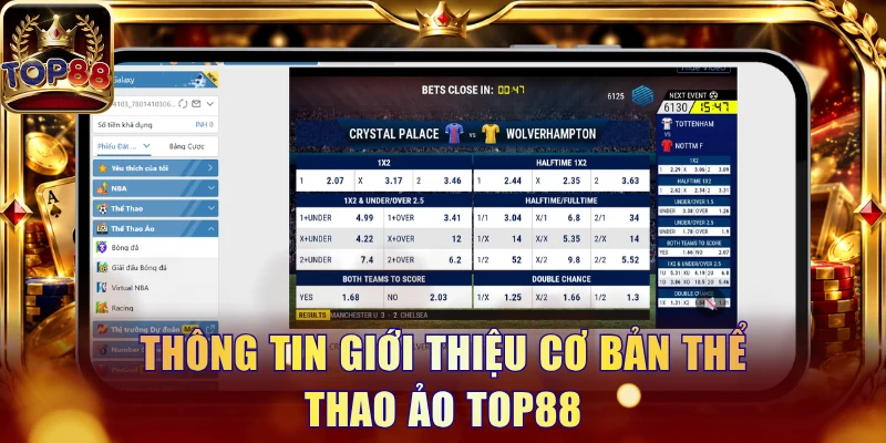 Thể Thao Ảo Top88 - Cược Mọi Lúc Rinh Thưởng Cực Hấp Dẫn